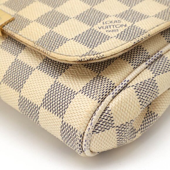 LOUIS VUITTON Ivory Damier Shoulder Bag - Picture 4 of 10